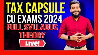 Tax CapsuleAll Theory Theory ampRules revision [upl. by Harolda]