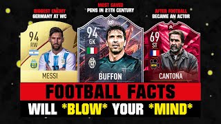 FOOTBALL FACTS That Will BLOW Your MIND 🤯😨 [upl. by Nakasuji]