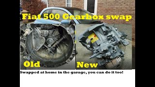 Fiat 500 Part 4  Install new clutch and gearbox  My daughters first car  VSG Ep 69 [upl. by Denten679]