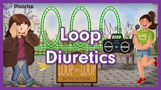 Loop Diuretics Mnemonic for NCLEX  Mechanism of Action How They Work Nursing Pharmacology [upl. by Kore]