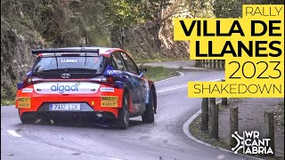 Rally Villa de Llanes 2023  Shakedown  SCER [upl. by Delamare]