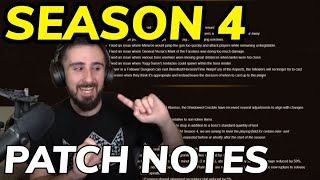 Season 4 Patch Notes amp News Roundup [upl. by Hteik]