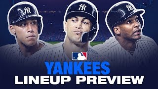 2019 Yankees Lineup Preview [upl. by Aitra105]