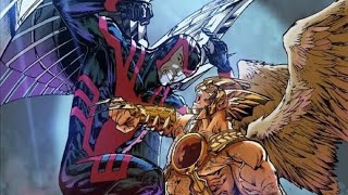 It’s Clobbering Time Hawkman vs Archangel [upl. by Chapell301]