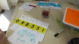 Primary maths games How to play Digit placement game [upl. by Calmas]