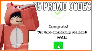 ALL NEW 25 PROMOCODES FOR RBLXLANDCLAIMRBXBLOXLANDRBXGUMRBXSITE AUGUST 2021 [upl. by Sokram]