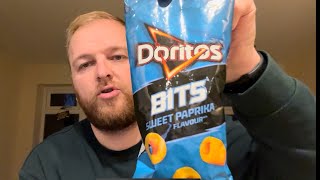 Doritos Bits Sweet Paprika Flavour  Review [upl. by Gnilsia]