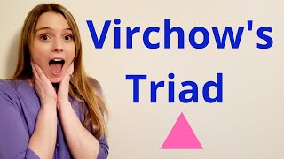 VIRCHOWS TRIAD BLOOD CLOTDVT [upl. by Araec]