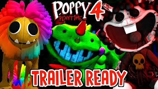 Poppy Playtime Chapter 4  The MONTH of the FINAL TRAILER is FINALLY HERE 🥳 NEW UPDATES on STEAM [upl. by Waldner]