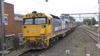 Australian Trains Concord West Sydney 08Sep13 [upl. by Yevad801]