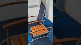 Emerald Princess Large Balcony Cabin C731 Tour [upl. by Hteazile]