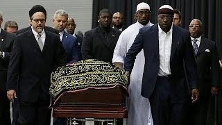 Traditional Muslim funeral service honours Muhammad Ali [upl. by Etheline772]