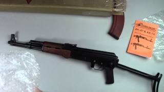 DDI AK47U Underfolder with Bakelite hand guards Box Opening [upl. by Blanca]