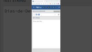 Metacaracteres em Regex  Expressões regulares  Dias de Dev shorts [upl. by Jemma]