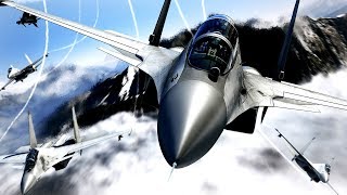 Top 5 Air Combat Games PC XBOX PS Android [upl. by Dolly]