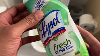 Lysol Automatic Toilet Bowl Cleaner Review [upl. by Arrehs]