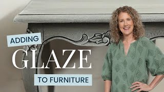 Adding Glaze to Furniture [upl. by Oakleil119]