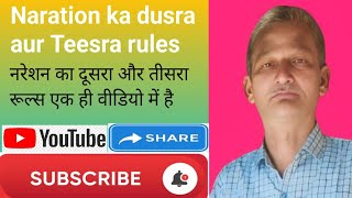 Naration Ka Dusra our Teesra Rules नरेशन का दूसरा और तीसरा रूल्स 👍 soyab sir [upl. by Ardnuasac]