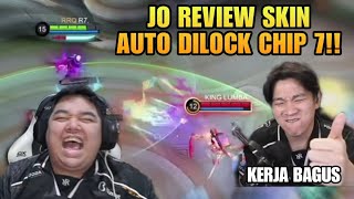 NIAT REVIEW SKIN BERUJUNG DILOCK CHIP 7JO NYESEL REVIEW SKIN PAS SCRIMmobilelegends [upl. by Adnavoj]