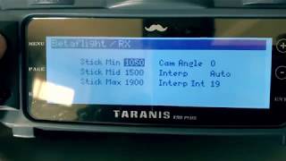 Taranis X9D Betaflight Lua Script in Action [upl. by Edgardo]