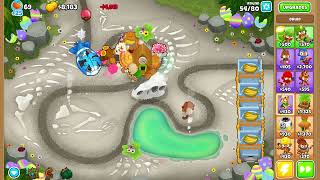 Beat Level 100 on Streambed and Earn InstaMonkey BTD6 Strategy Guide [upl. by Antony560]