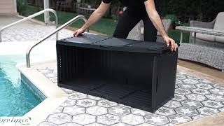 SERİNOVA BAHÇE SANDIĞI  SERINOVA GARDEN STORAGE BOX [upl. by Gibson586]