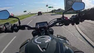 2 Honda CB125R 2023 POV Drive [upl. by Eboj]