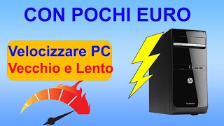 Come Velocizzare Vecchio PC al Massimo  Windows   Guida completa ITA [upl. by Boehike]