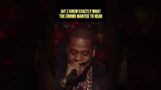 Jay Z Read The Crowd Perfectly 😳🤯 [upl. by Mussman]