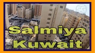 Salmiya Block 10 Kuwait Aerial View of Buildings [upl. by Goer]