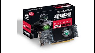 MAXSUN AMD Radeon RX 550 4GB Low Profile Small Form Factor Video Graphics Card [upl. by Wallache]