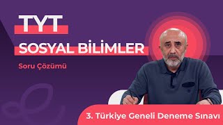 Endemik Yayınları 20232024 3 TG Deneme Sınavı TYT  Sosyal Bilimler Video Çözümlü Cevap Anahtarı [upl. by Gans]