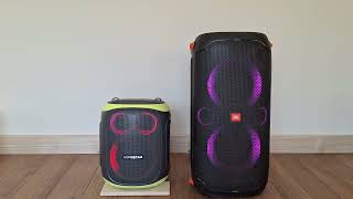 Hopestar party 130 vs JBL partybox110 [upl. by Almeta]