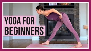 30 min Beginner Yoga  Flexibility Strength amp Balance [upl. by Kussell]