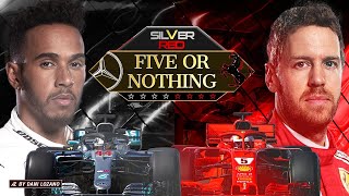 SILVER VS RED F1 2018 Five or Nothing Sebastian Vettel vs Lewis Hamilton  FLoz F1 Documentary [upl. by Niemad]