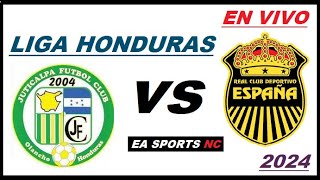 🔴Juticalpa vs Real España en vivo  Liga Apertura Honduras [upl. by Doane]