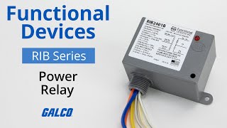 Functional Devices RIB Series Power Relay [upl. by Hibbitts]