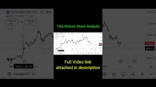 Tata Motors Share Analysis youtubeshorts trading shorts reels youtube stockmarkets trading [upl. by Frey]