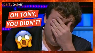 35  Tony G v Andy Black  Top 100 Greatest Poker Moments  partypoker [upl. by Thorin83]