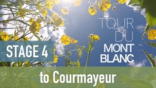 Tour du Mont Blanc  Stage 4  to Courmayeur  TMB 2016 [upl. by Deloria]