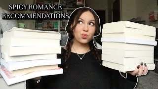 spicy romance book recommendations my fav spicy reads [upl. by Gearalt]