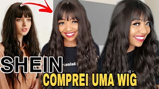 COMPREI UMA WIG NA SHEIN VALE A PENA [upl. by Akram]