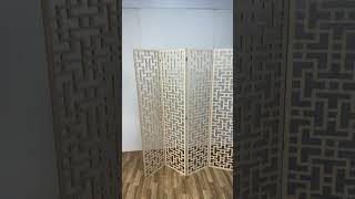 Room divider music cover song wood parametric furniture interiordesign kpop letsmakesome [upl. by Crispin]