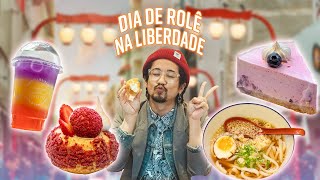 COMIDAS IMPERDÍVEIS NO BAIRRO DA LIBERDADE  GoHangryGO [upl. by Eirruc]