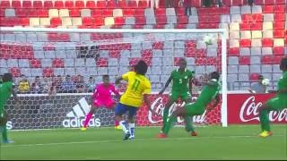 Match 5 Nigeria v Brazil  FIFA U17 Womens World Cup 2016 [upl. by Enilatan]