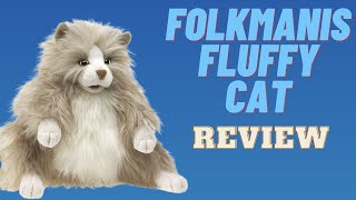 Folkmanis Fluffy Cat Review [upl. by Sue]