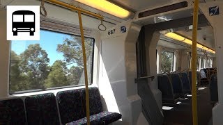 Transperth Trains BSeries EMU Batch Two  Warnbro to Mandurah Mandurah Line Perth [upl. by Tnomel158]