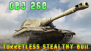 Obj 268 Turretless Stealthy Boi ll Wot Console  World of Tanks Modern Armor [upl. by Eyma]