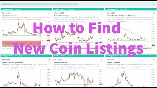 How to find upcoming coin listings on crypto exchanges before others do [upl. by Subocaj]