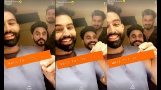 Parmish Verma Fun with Desi Crew in Auto Rickshaw at Mumbai [upl. by Fokos206]